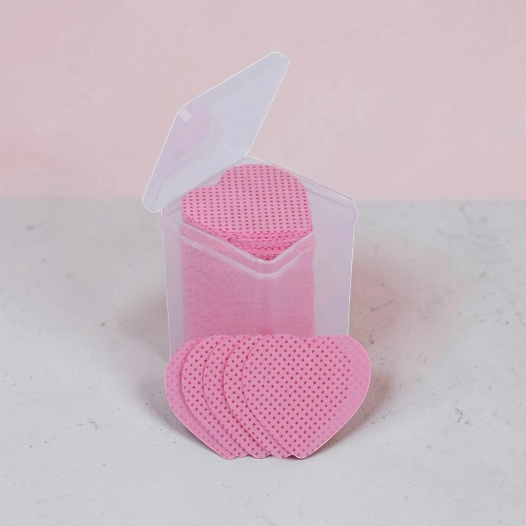 Heart-Shaped Adhesive Remover Wipes